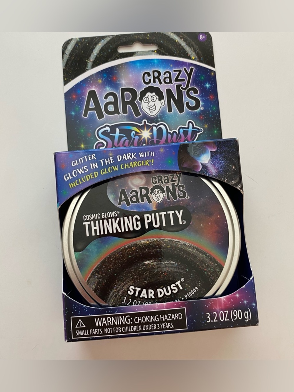 Crazy Aaron's Star Dust Cosmic Glows Used 3.2 Oz Putty